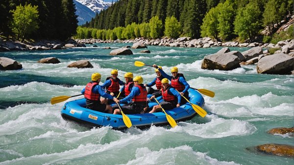 Rafting ubaye parc aventure barcelonnette : sensations garantis